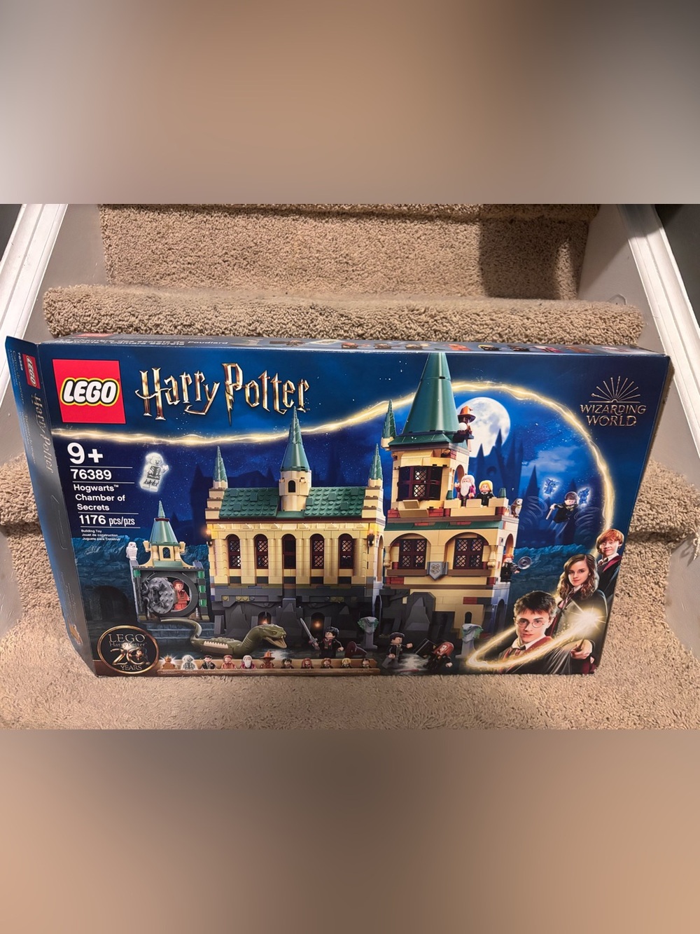 LEGO Harry Potter Hogwarts Chamber of Secrets – 1,176 pieces.